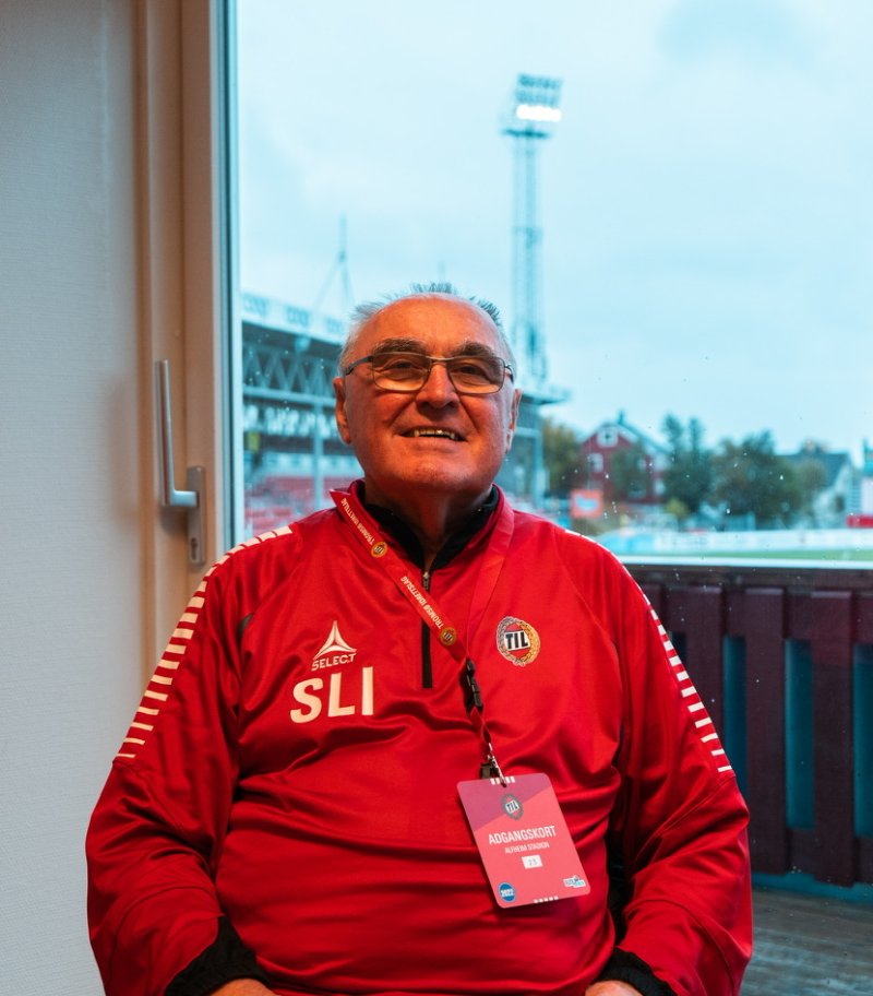 Sverre Lennart Isaksen før hjemmeseieren mot Bodø/Glimt i fjorårssesongen (2022).